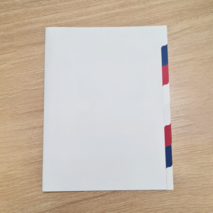 Skirtukinis aplankas, 7 dalių