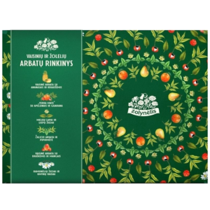 Arbata Žolynėlis žolelių ir vaisių, rinkinys, 60 pak.