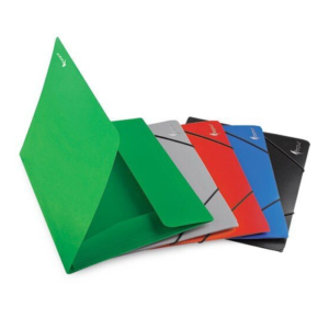 Aplankas  su guma FORPUS, A4, plastikinis, mėlyna sp.