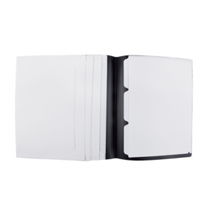 Išmanusis aplankas A4, juoda/balta sp.