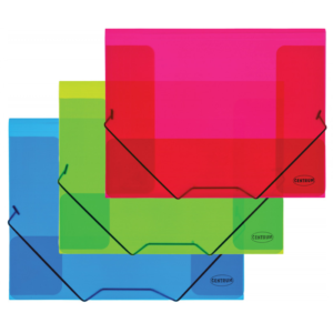 Aplankas su guma, A4, 3 atvartai