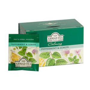 Arbata žolelių AHMAD ALU PEPPERMINT & LEMON 20 pak.