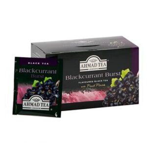 Arbata juodoji vaisinė AHMAD ALU FRUIT BLACKCURRANT, 20 pak.