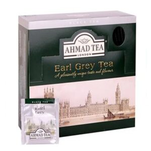 Arbata juodoji AHMAD ALU EAR GREY, 100 pak.