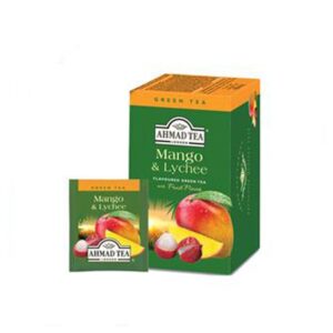 Arbata žalioji AHMAD ALU MANGO & LYCHEE, 20 pak.