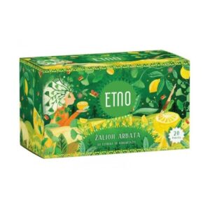 Arbata ETNO žalioji su citrina ir ginkmedžiu, 20 pak.