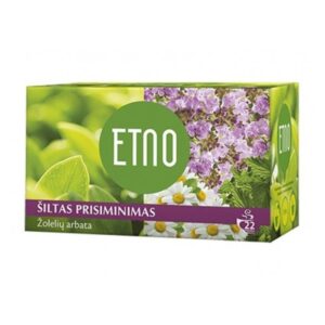 Arbata ETNO Šiltas prisiminimas, žolelių, 22 pak.