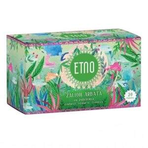 Arbata ETNO žalioji su žolelėmis, 20 pak.