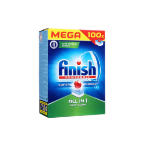 Indaplovių tabletės FINISH Powerball, 100 vnt.