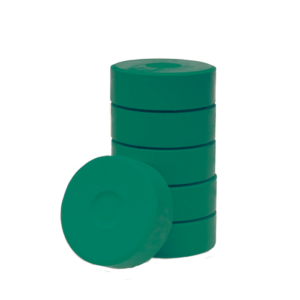 Akvarelės kapsulės, 55 mm, 6 vnt., t. žalia sp.