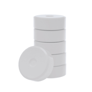 Akvarelės kapsulės, 55 mm, 6 vnt., balta sp.