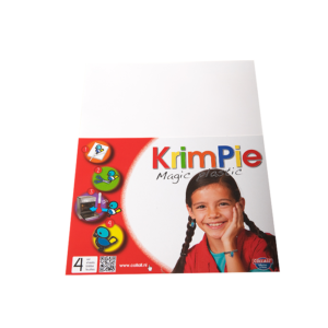 Magiškas plastikas A4, baltas, 25 lapai