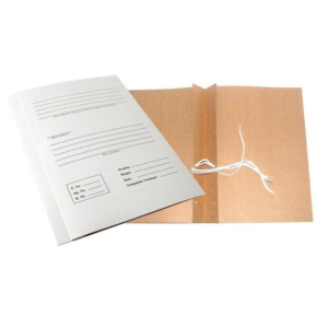 Dėžė archyvinė su dangčiu, 360 x 290 x 350 mm, ruda sp.