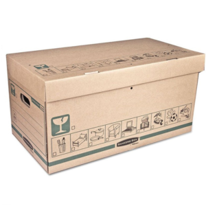 Dėžė XL archyvinė su dangčiu, 338 x 312 x 628 mm