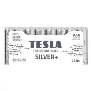 Elementai TESLA AAA Silver + Alkaline, 24 vnt.