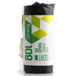 Šiukšlių maišai 80 l, 10 vnt.