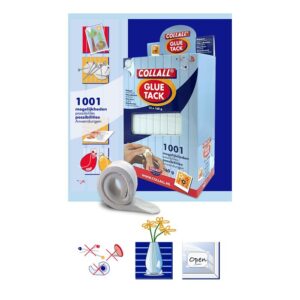 Plastelininiai klijai 160 g, balta sp.