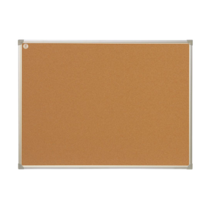 Kamštinė lenta, 120 x 90 cm, su aliuminio rėmu