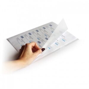 Aplankas L formos AD Class, A4, 120 mk, skaidrus / matinis