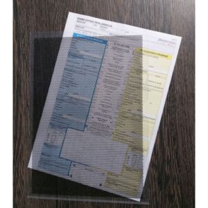 Aplankas L formos, A4, konfidencialus