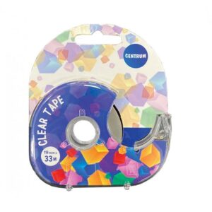 Lipni juostelė 19 mm x 33 m, su nupjovėju