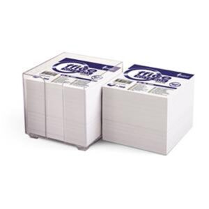 Lapeliai užrašams dėžutėje FORPUS 90 x 90 mm, 800 l, balta sp.