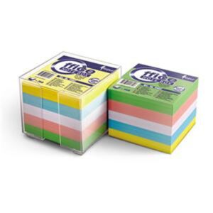 Lapeliai užrašams FORPUS 85 x 85 mm, neklijuoti, 800 l, spalvoti