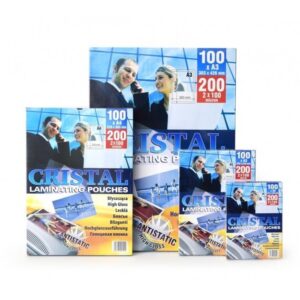 Laminavimo vokeliai 111 mm x 154 mm, 125 mk, 100 vnt.