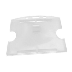 Vardinių kortelių dėklas 54 x 86 mm, 1 vnt., skaidrus