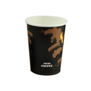 Vienkartiniai puodeliai COFFEE, popieriniai, 355 ml, D90 mm, 50 vnt.