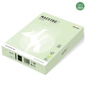 Popierius MAESTRO COLOR A4 80 g, 500 l., Nr. 27, žalsva sp.