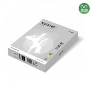 Popierius MAESTRO COLOR A4 80 g, 500 l., Nr. 21, pilka sp.