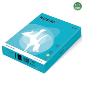 Popierius MAESTRO COLOR A4 80 g, 500 l., Nr. 48, mėlyna sp.