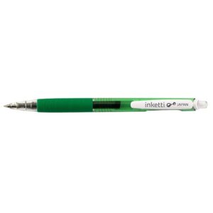 Gelinis rašiklis PENAC CCH-10 Inketti, 0,5 mm, automatinis, žalias