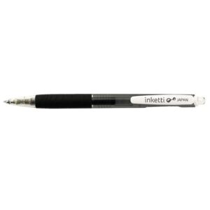 Gelinis rašiklis PENAC CCH-10 Inketti, 0,5 mm, automatinis, juodas