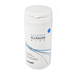 Dezinfekuojančios valymo servetėlės SCANDER, 185 vnt.