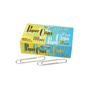 Sąvaržėlės CENTRUM 50mm, 100 vnt., sidabrinė sp.