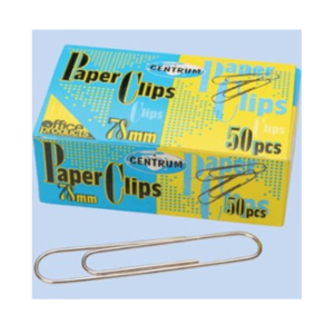 Sąvaržėlės CENTRUM, 78 mm, 50 vnt., sidabrinė sp.