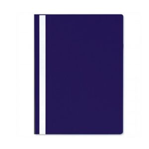Segtuvėlis A4 skaidriu viršeliu, t. mėlyna sp.