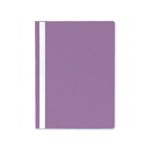 Segtuvėlis A4 skaidriu viršeliu, violetinė sp.