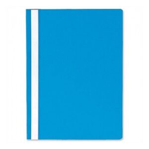 Segtuvėlis A4 skaidriu viršeliu, mėlyna sp.