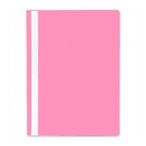 Segtuvėlis A4 skaidriu viršeliu, rožinė sp.