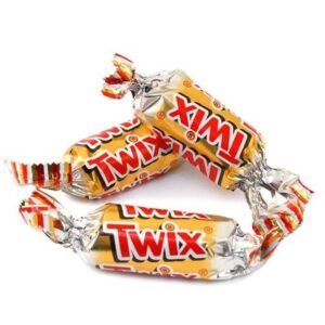 Šokoladiniai saldainiai TWIX, 1 kg