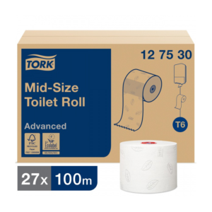 Tualetinis popierius rulonais TORK Advanced T6, 2 sl.