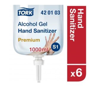 Dezinfekantas rankoms TORK gelinis, alkoholinis, S1, 1 l