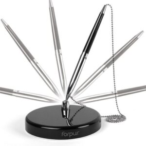 Tušinukas FORPUS su stoveliu, 0,7 mm, juodas, mėlynas tušas