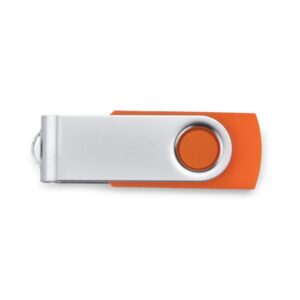 Atmintinė USB Flash TWISTER 16 GB, oranžinė