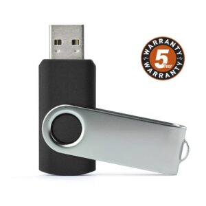 Atmintinė USB Flash TWISTER 32 GB, juoda