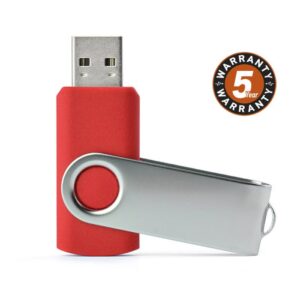 Atmintinė USB FlashTWISTER 32 GB, raudona