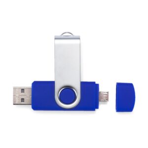 Atmintinė USB Flash U-disc TWISTER 8 GB, mėlyna